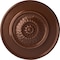 Ekena Millwork Floral Ceiling Medallion, Hand-Painted Copper Penny, 23 1/2"OD x 2 3/4"P CM23FLCPS - alternate 1